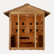 Golden Designs Gargellen 5-Person Hybrid Outdoor Sauna