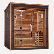 Golden Designs Drammen 3-Person Outdoor Traditional Sauna