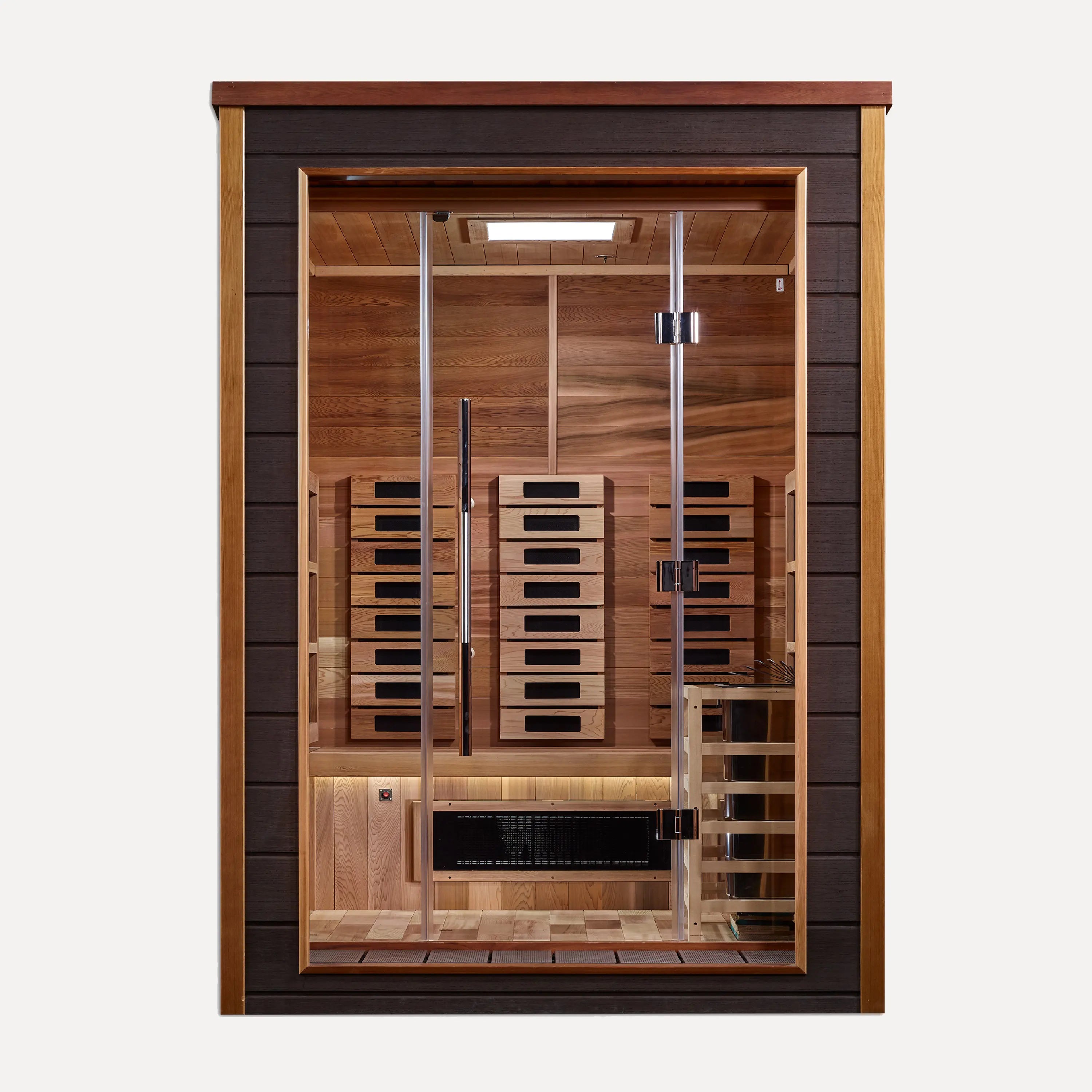 Golden Designs Nora 2-Person Hybrid Outdoor Sauna