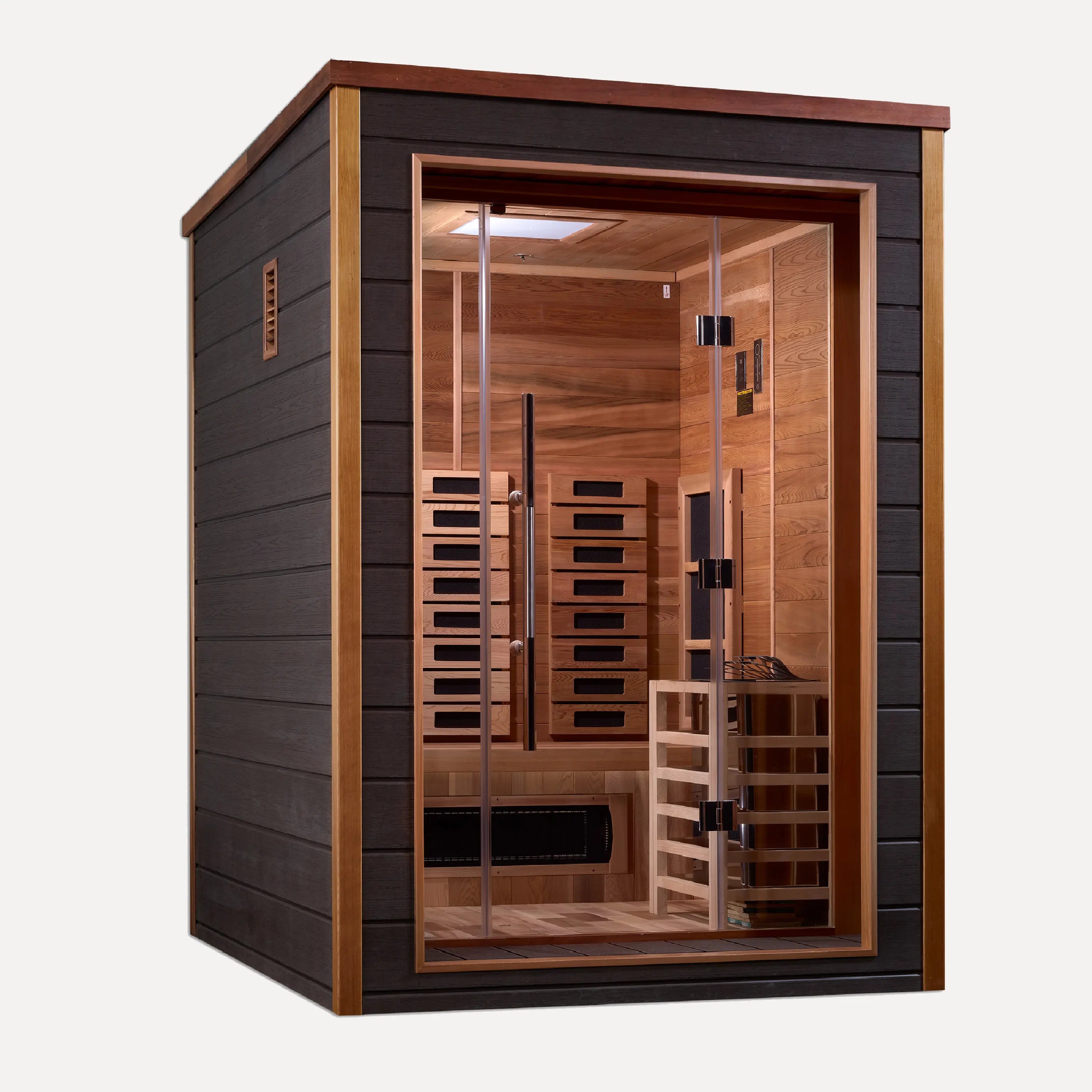 Golden Designs Nora 2-Person Hybrid Outdoor Sauna