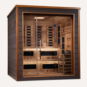 Golden Designs Karlstad 6-Person Hybrid Outdoor Sauna