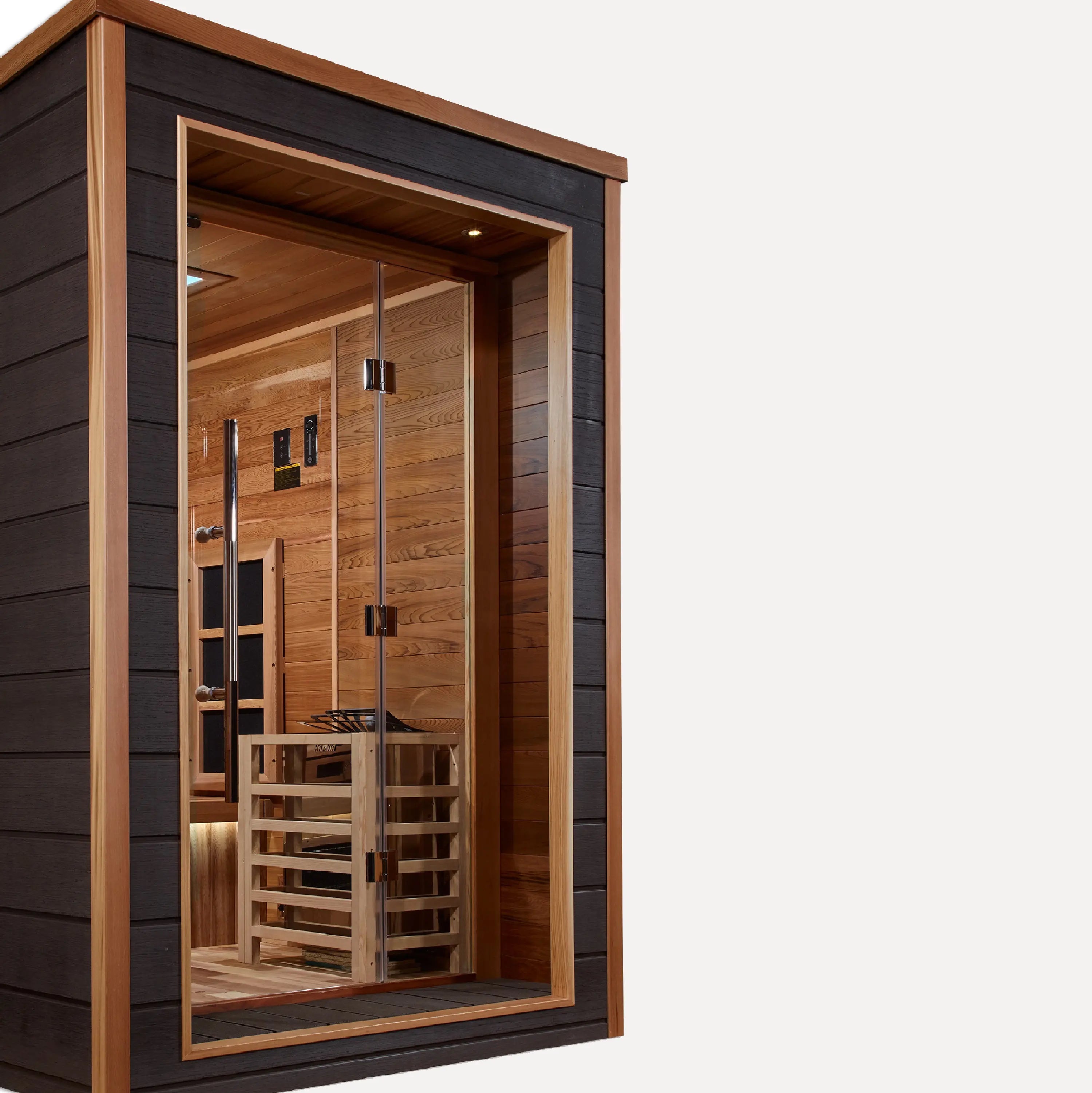 Golden Designs Karlstad 6-Person Hybrid Outdoor Sauna
