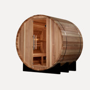 Golden Designs St. Moritz 2-Person Barrel Sauna