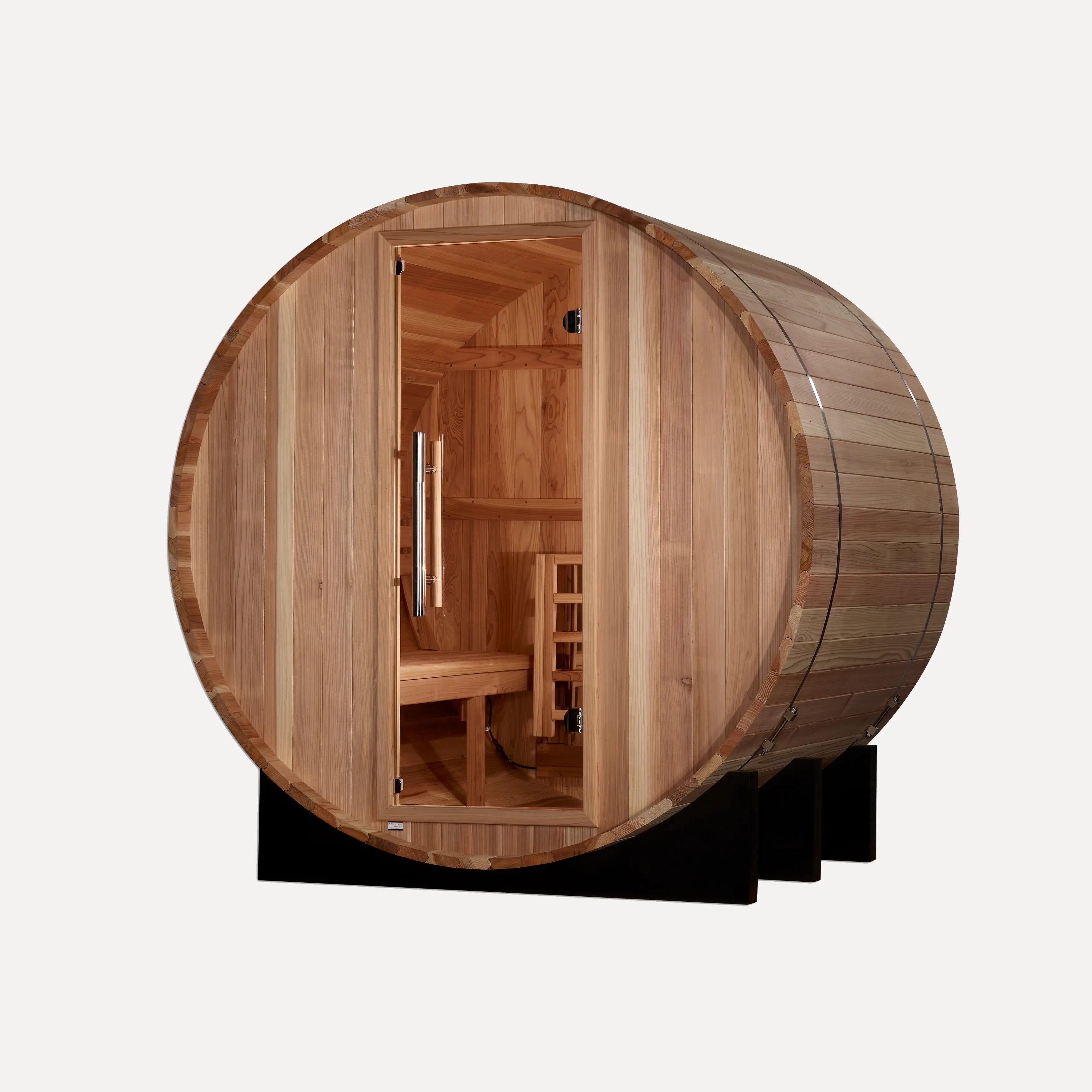 Golden Designs St. Moritz 2-Person Barrel Sauna