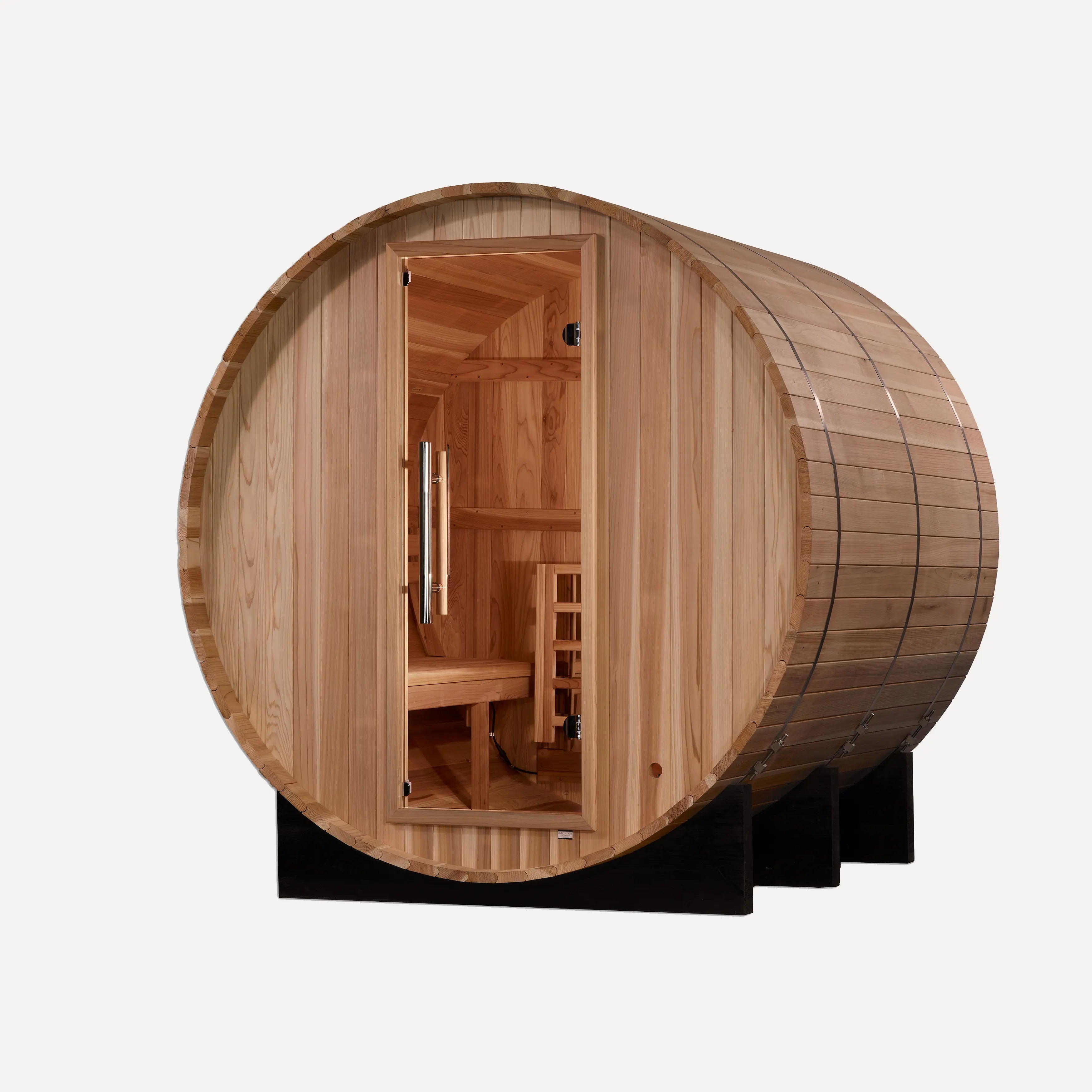 Golden Designs Arosa 4-Person Barrel Sauna