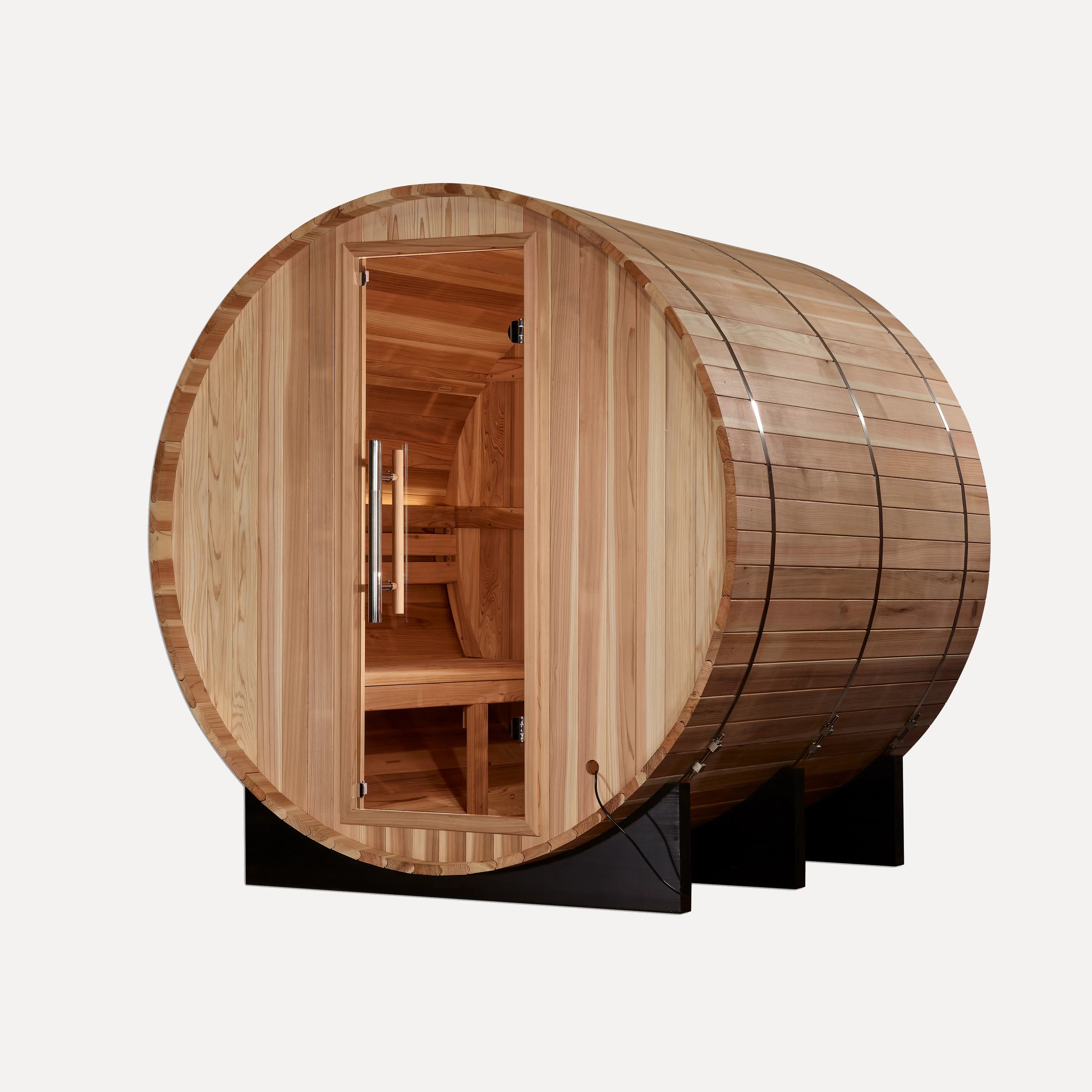 Golden Designs Arosa 4-Person Barrel Sauna