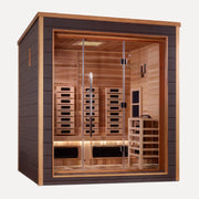 Golden Designs Visby 3-Person Hybrid Outdoor Sauna