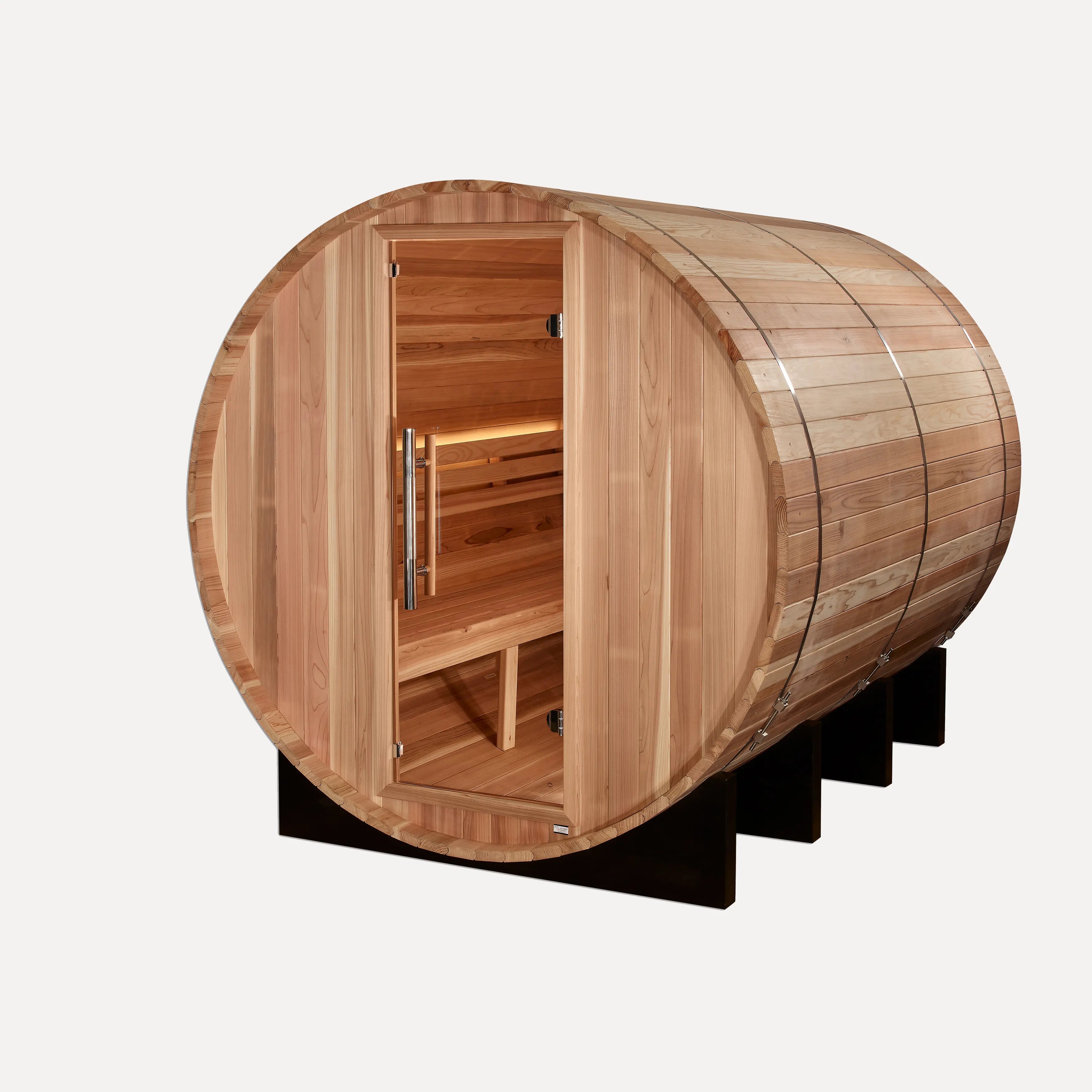 Golden Designs Klosters 6-Person Barrel Sauna