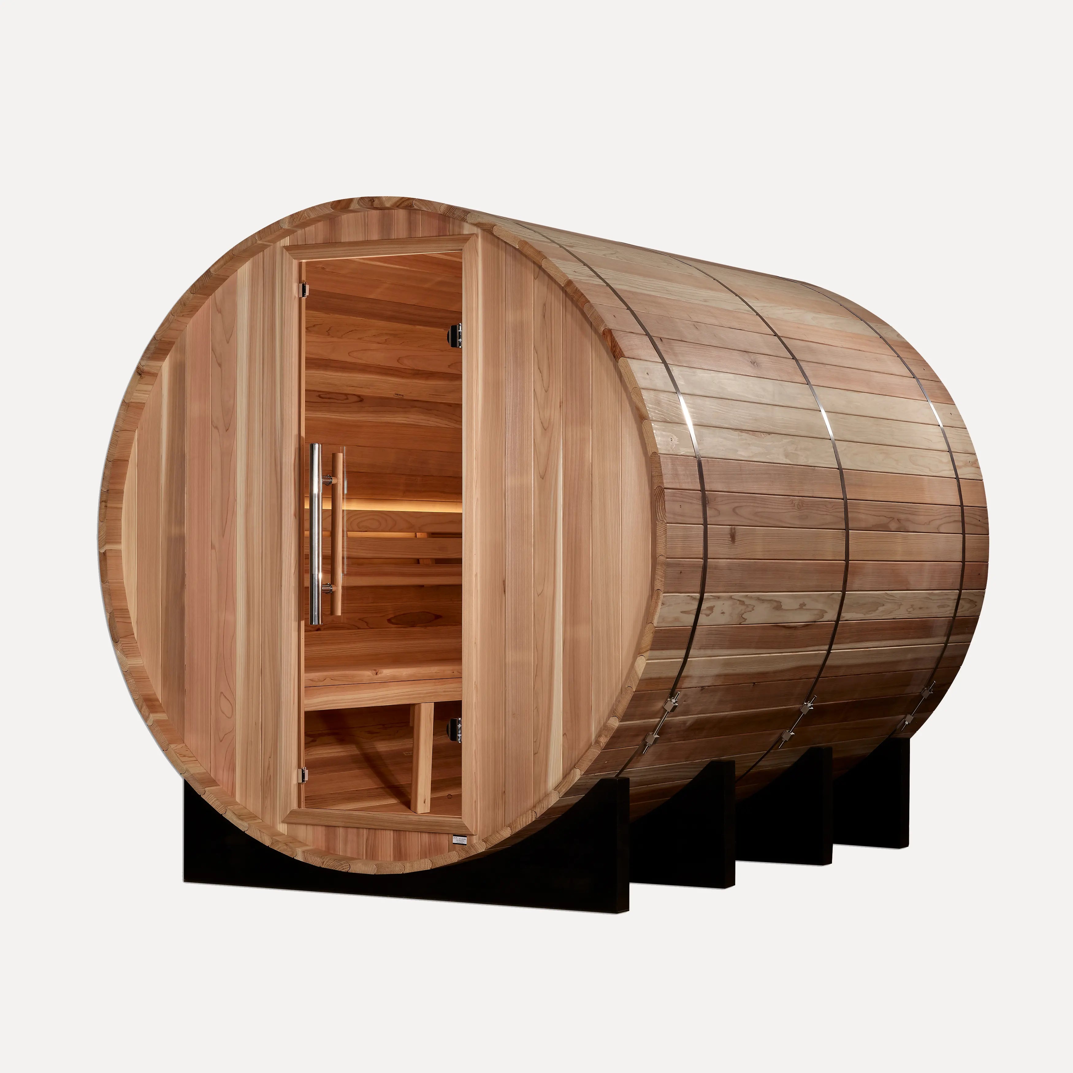 Golden Designs Klosters 6-Person Barrel Sauna