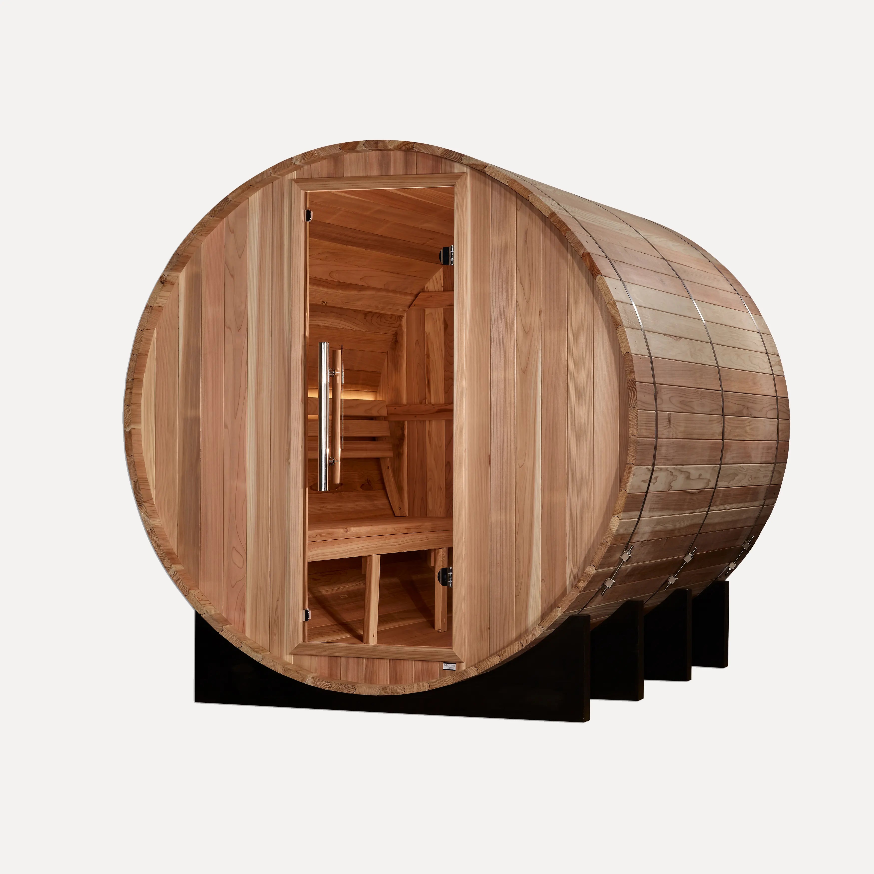 Golden Designs Klosters 6-Person Barrel Sauna
