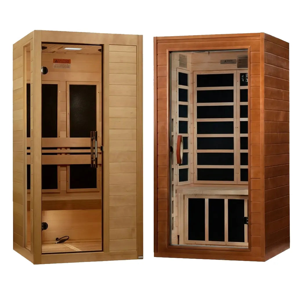 Low EMF infrared saunas category image for low EMF home use