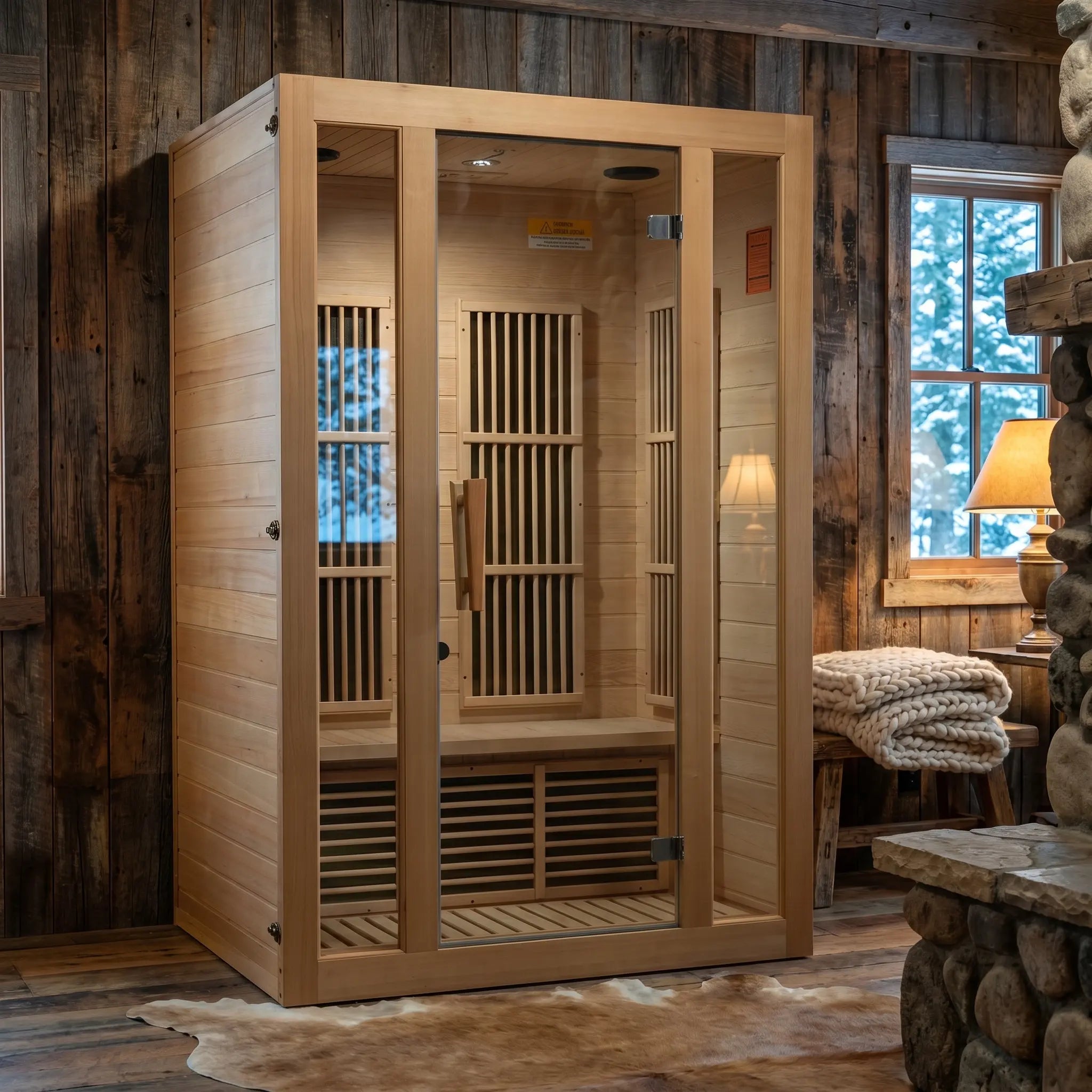 Maxxus Seattle 2 Person Low EMF Far Infrared Sauna