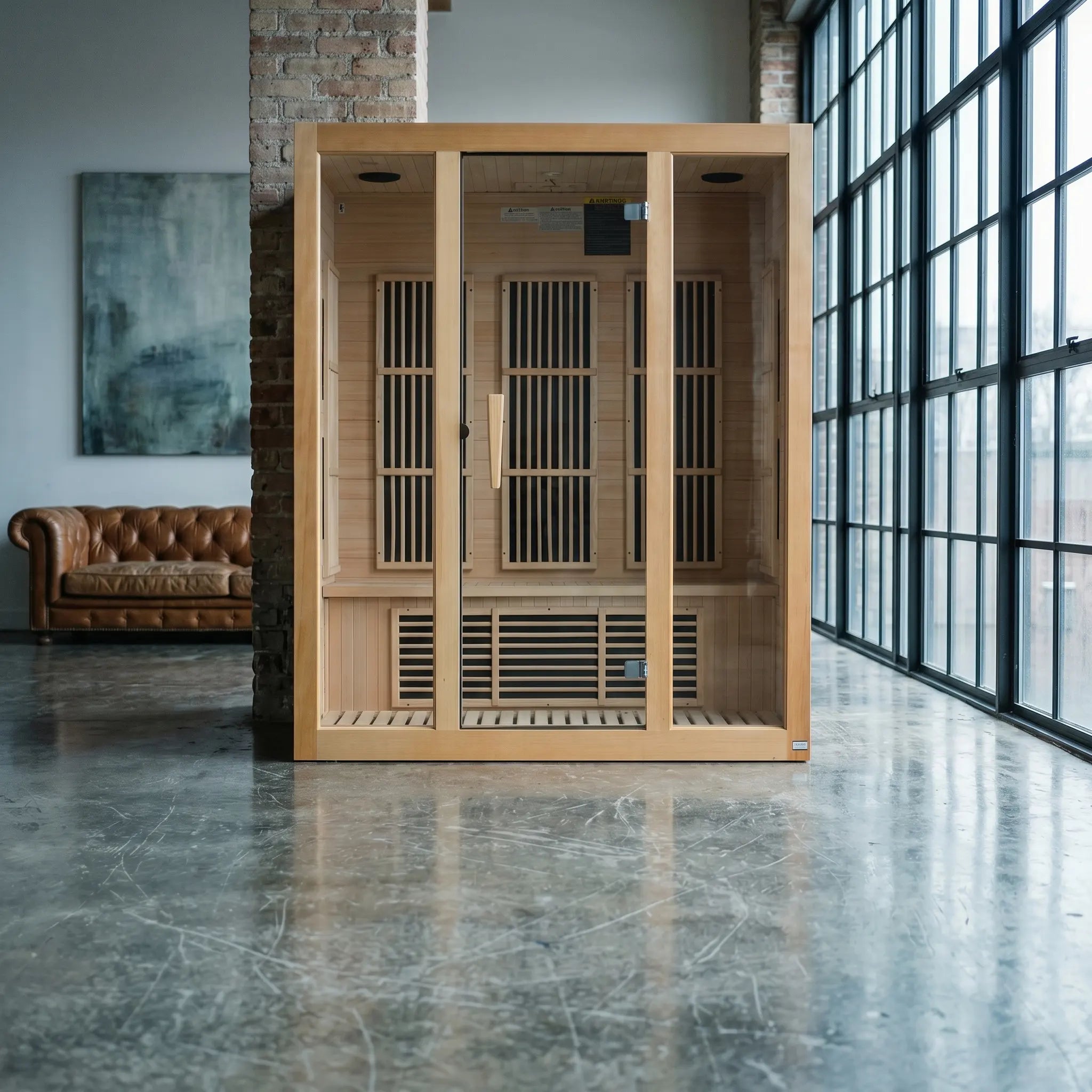 Maxxus Bellevue 3 Person Low EMF Far Infrared Sauna