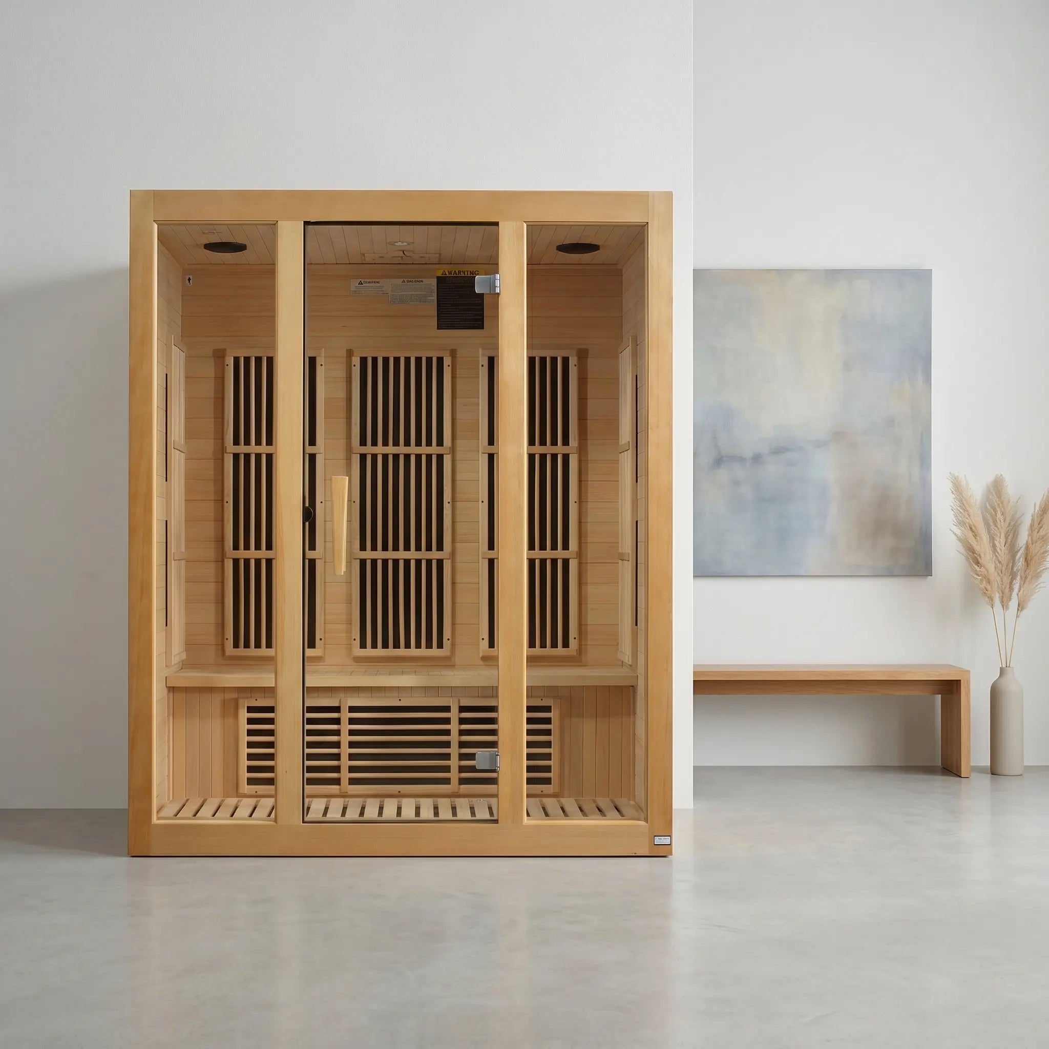 Maxxus Bellevue 3 Person Low EMF Far Infrared Sauna