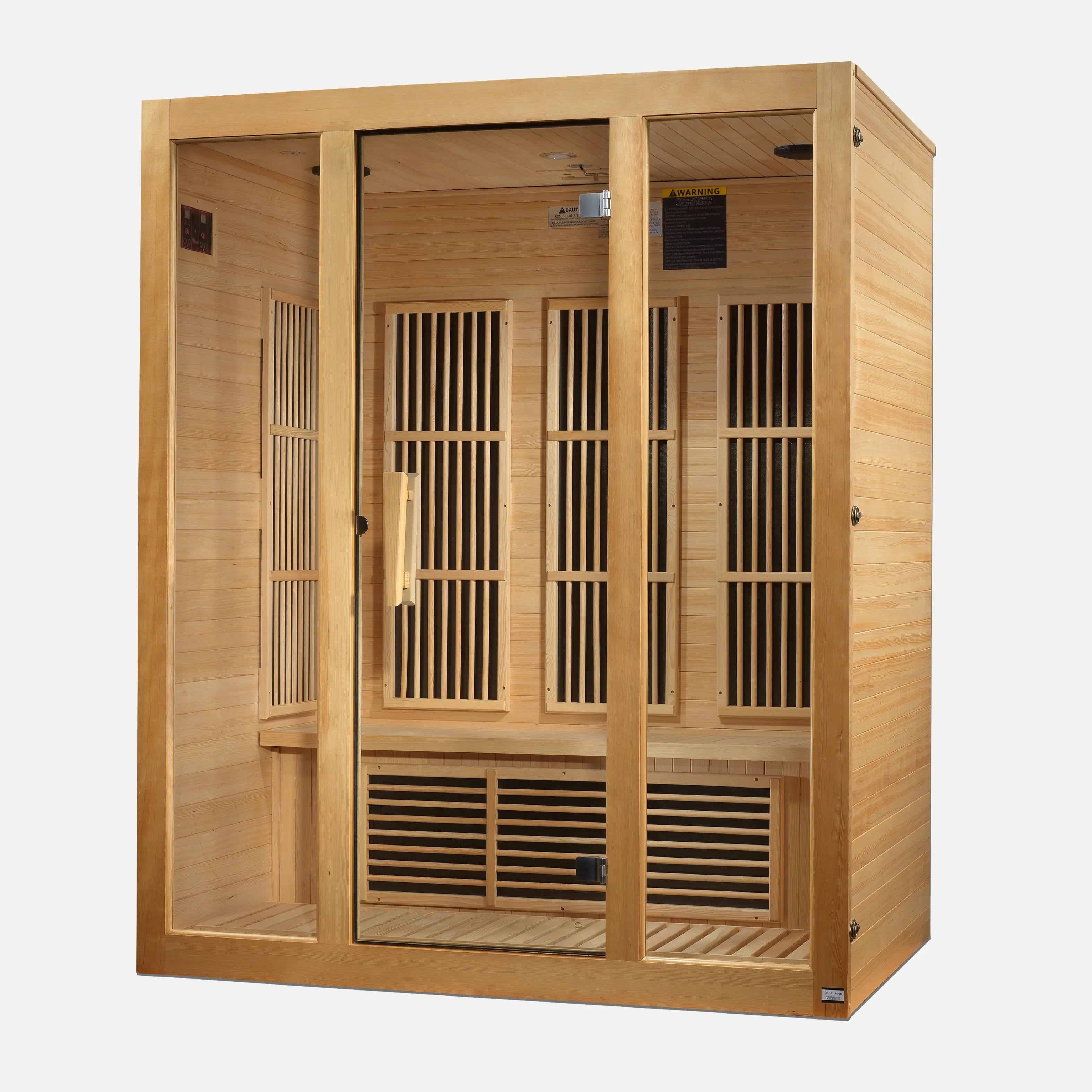 Maxxus Bellevue 3 Person Near Zero EMF Far Infrared Sauna