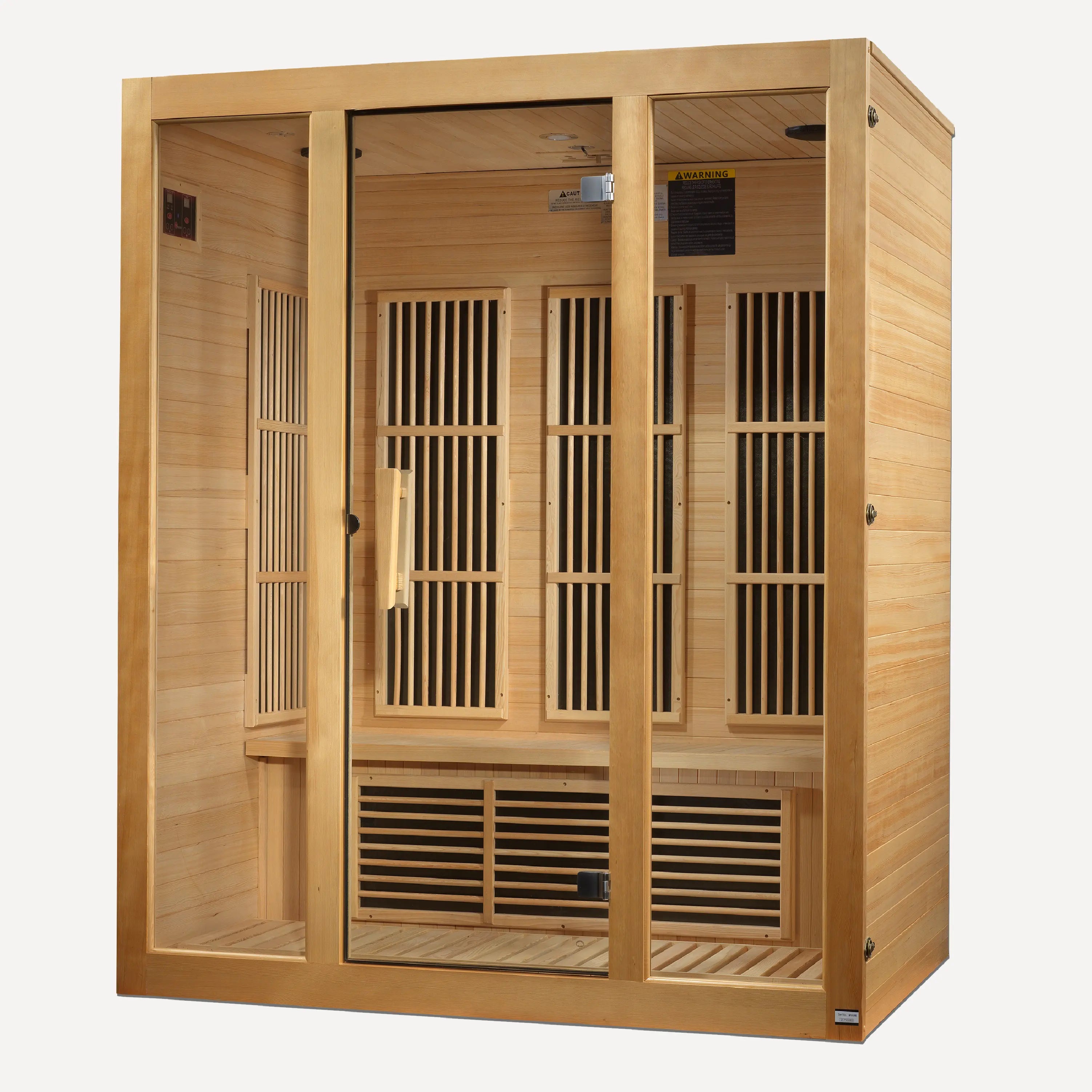 Maxxus Bellevue 3 Person Low EMF Far Infrared Sauna