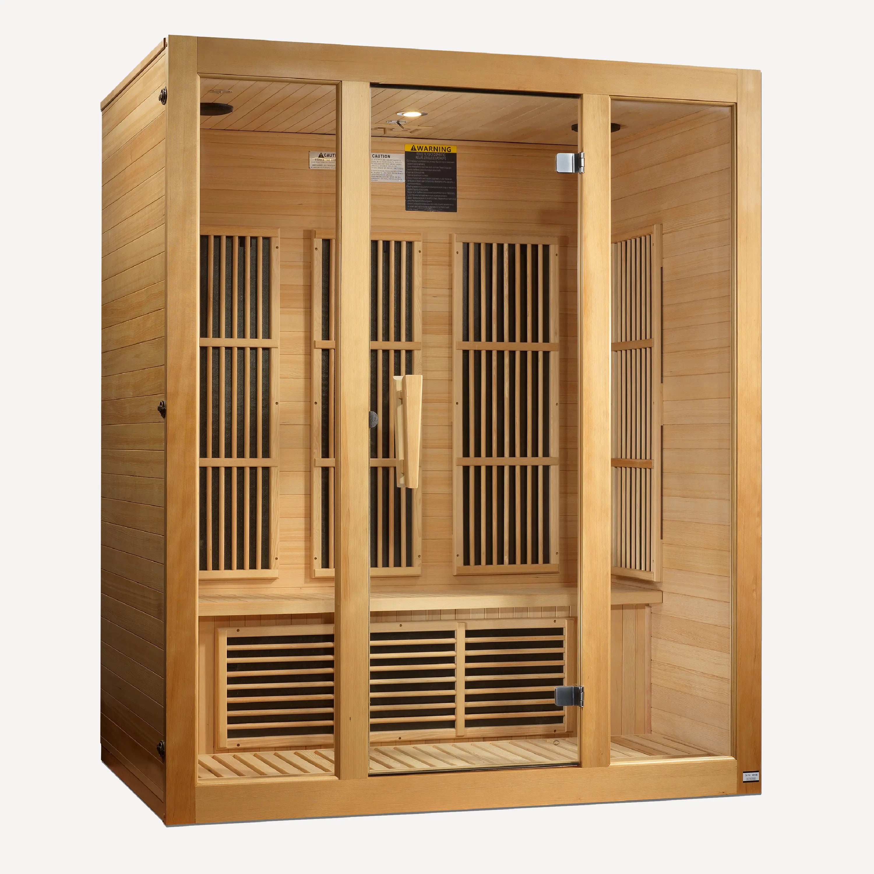 Maxxus Bellevue 3 Person Low EMF Far Infrared Sauna