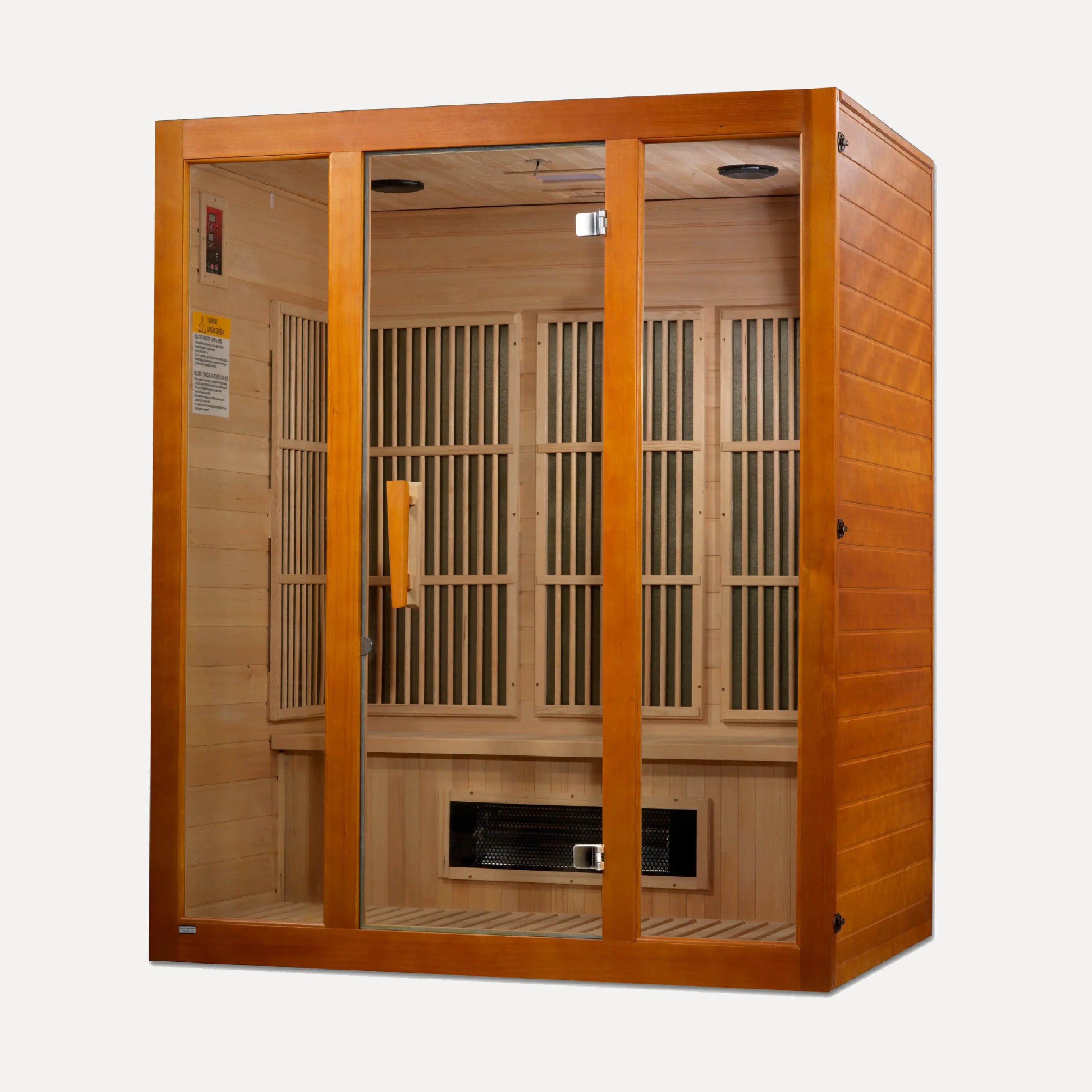 Maxxus 3 Person Full Spectrum Near Zero EMF Far Infrared Sauna