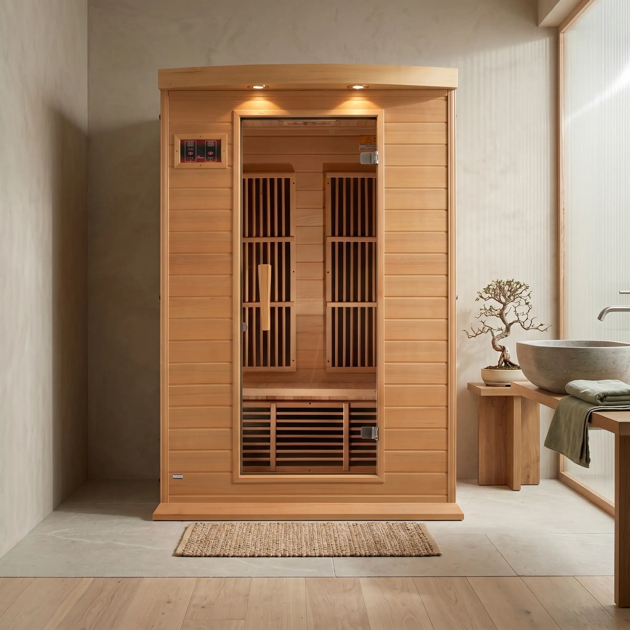 Maxxus Toulose 2 Person Low EMF Far Infrared Sauna