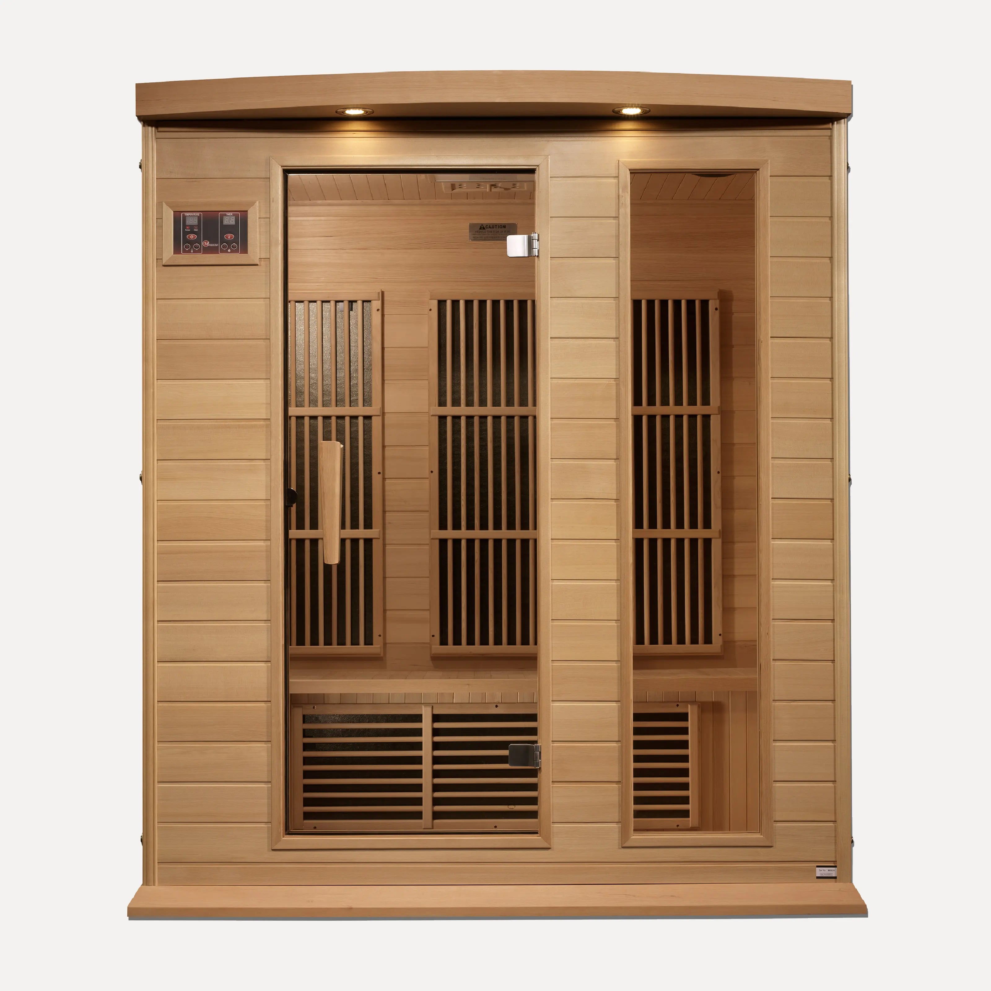 Maxxus 3 Person Near Zero EMF Far Infrared Sauna