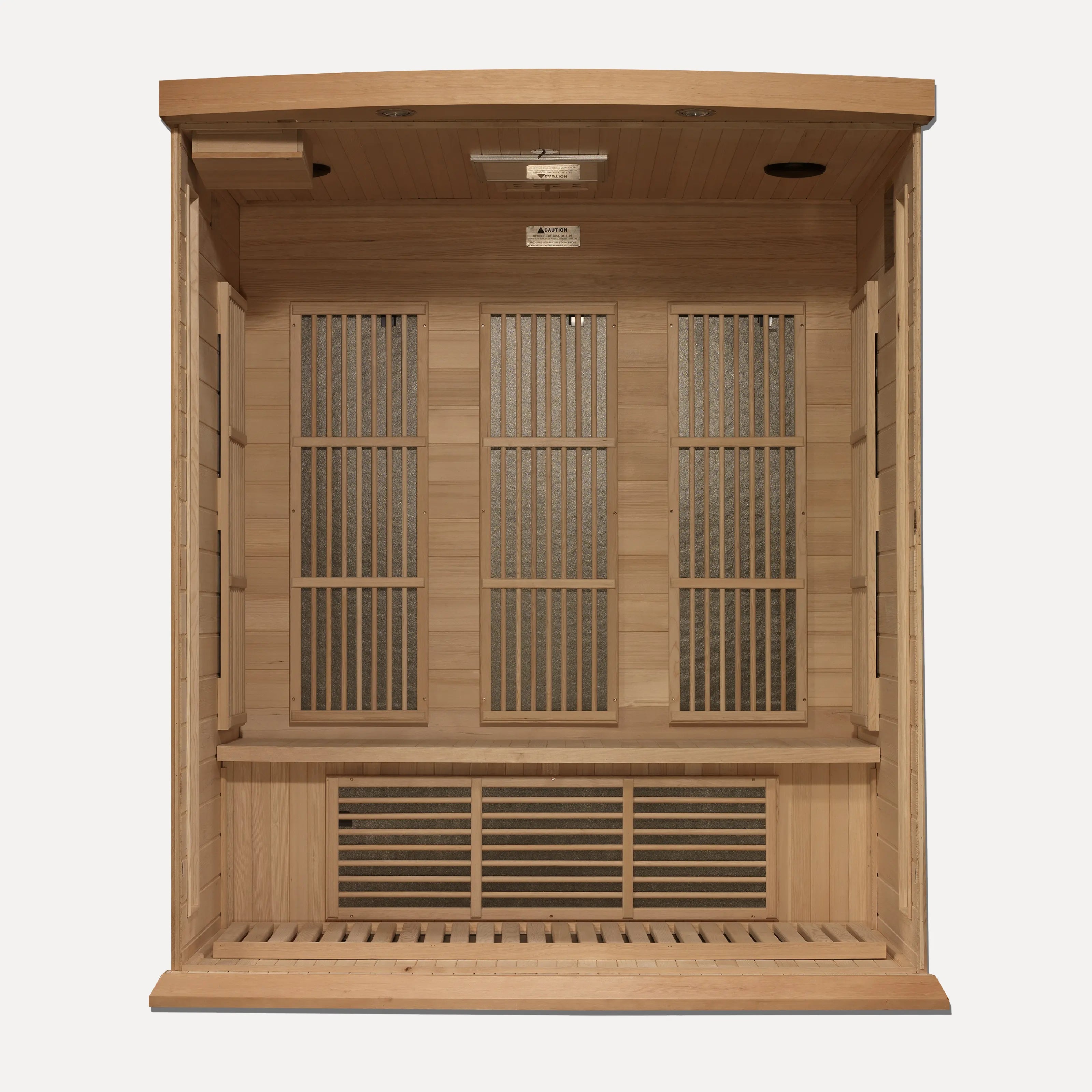 Maxxus 3 Person Near Zero EMF Far Infrared Sauna