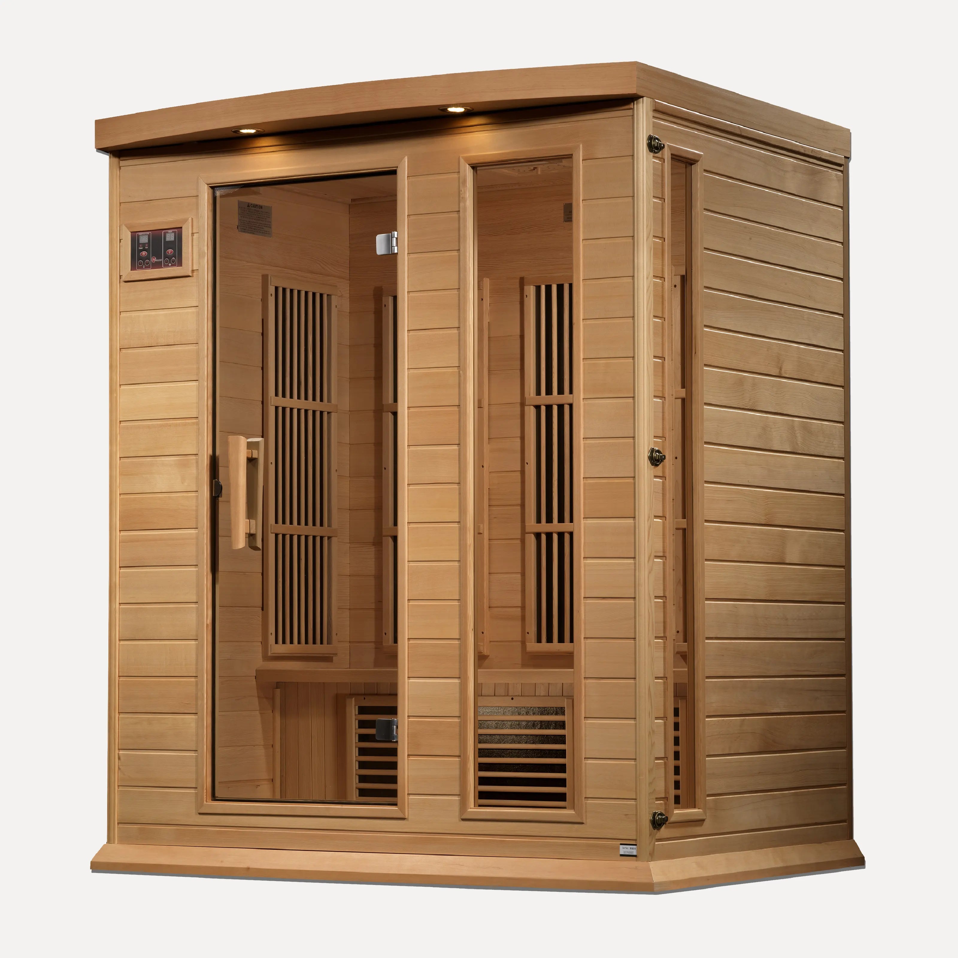 Maxxus 3 Person Near Zero EMF Far Infrared Sauna