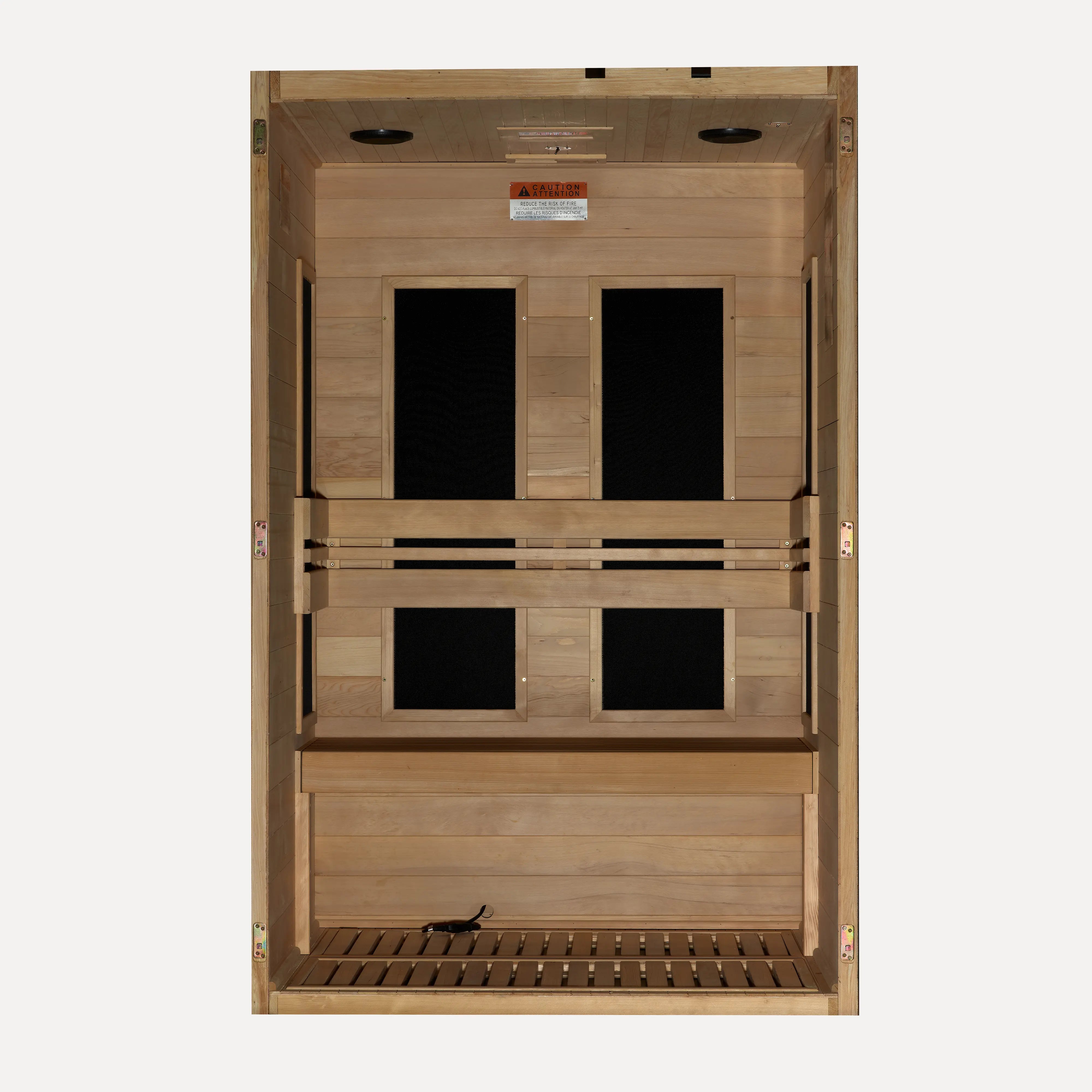 Maxxus S-Line Yoga 2 Person Ultra Low EMF Far Infrared Sauna