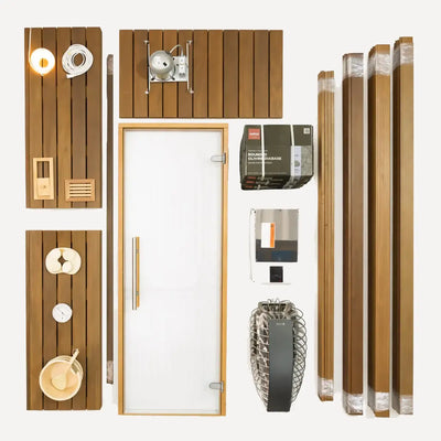 Carbon Smart 8' x 9' x 8' Indoor Sauna Room