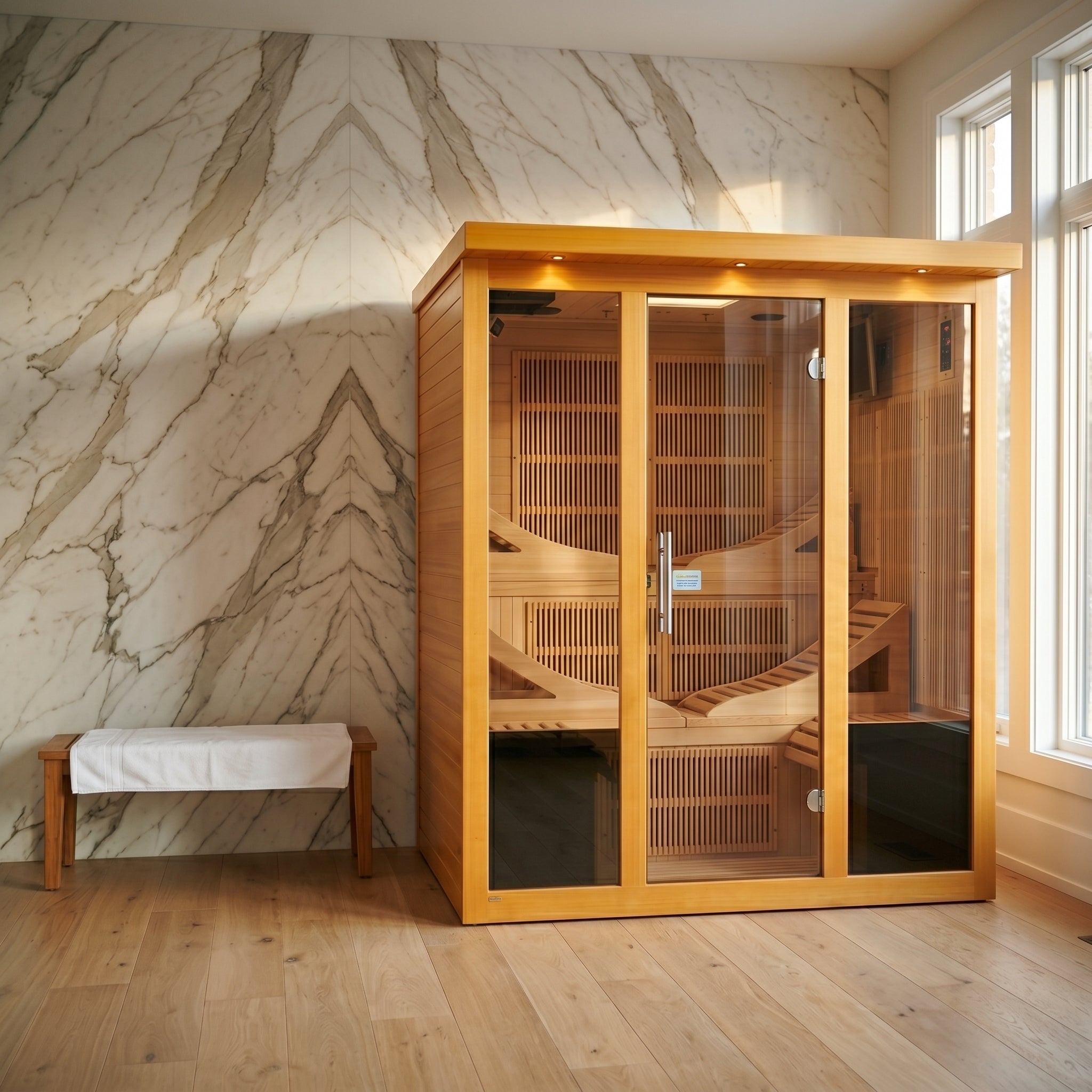 Dynamic Monaco Elite 6 Person Ultra Low EMF Far Infrared Sauna