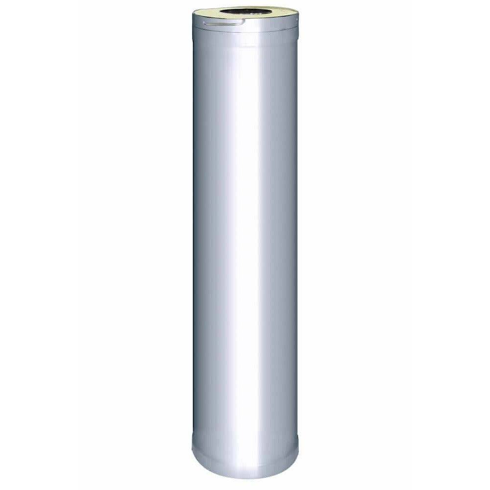 Harvia WHP1000M Black Steel Chimney Extension, 1000 mm