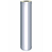 Harvia WHP1000M Black Steel Chimney Extension, 1000 mm