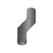 Harvia Angle Pipe WZ45ST 45 Degree Stainless Steel