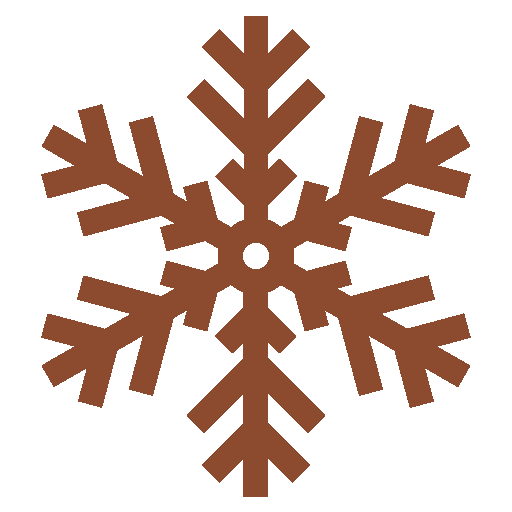 Snowflake icon representing cold therapy