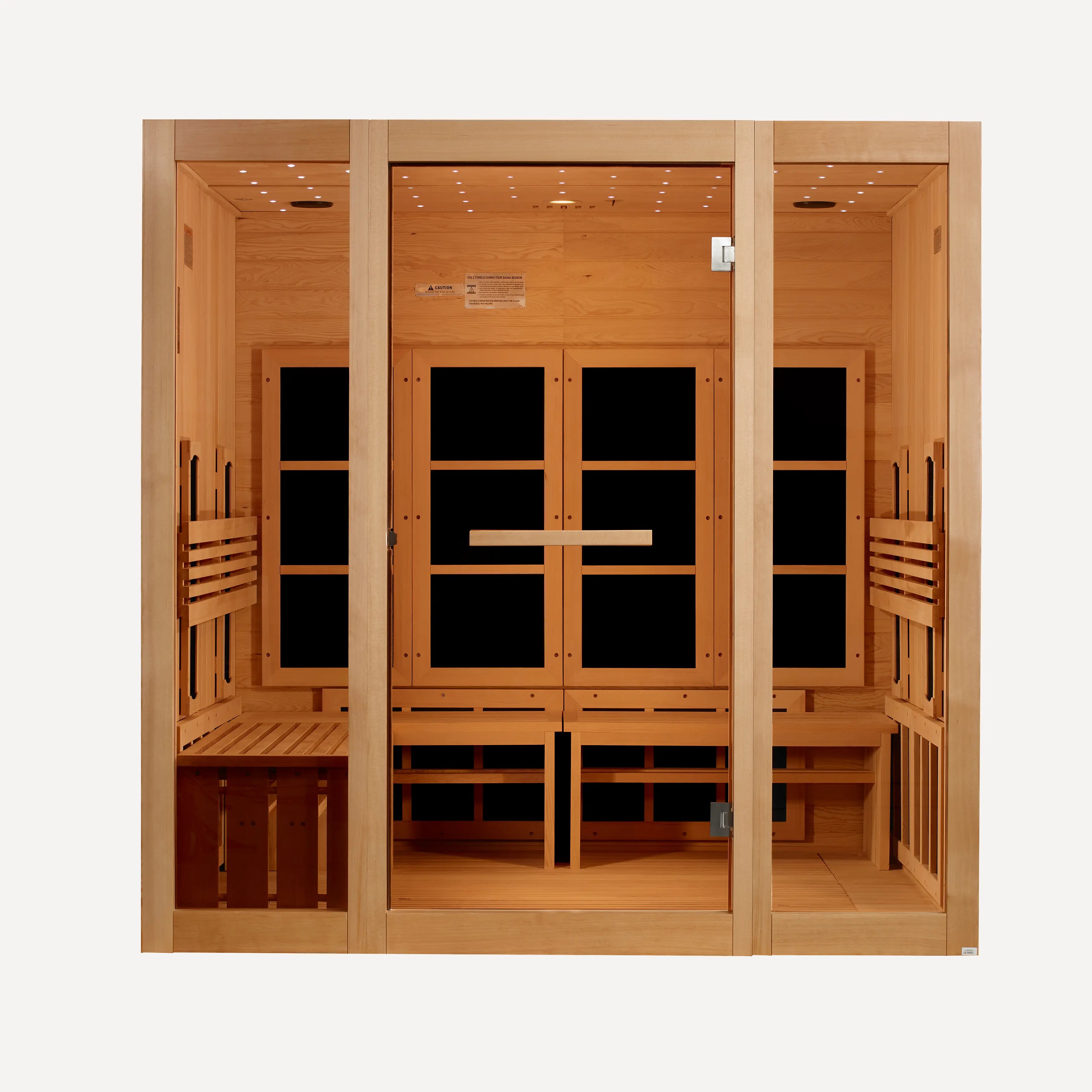 2026 Golden Designs Catalonia 8-Person Full Spectrum Sauna