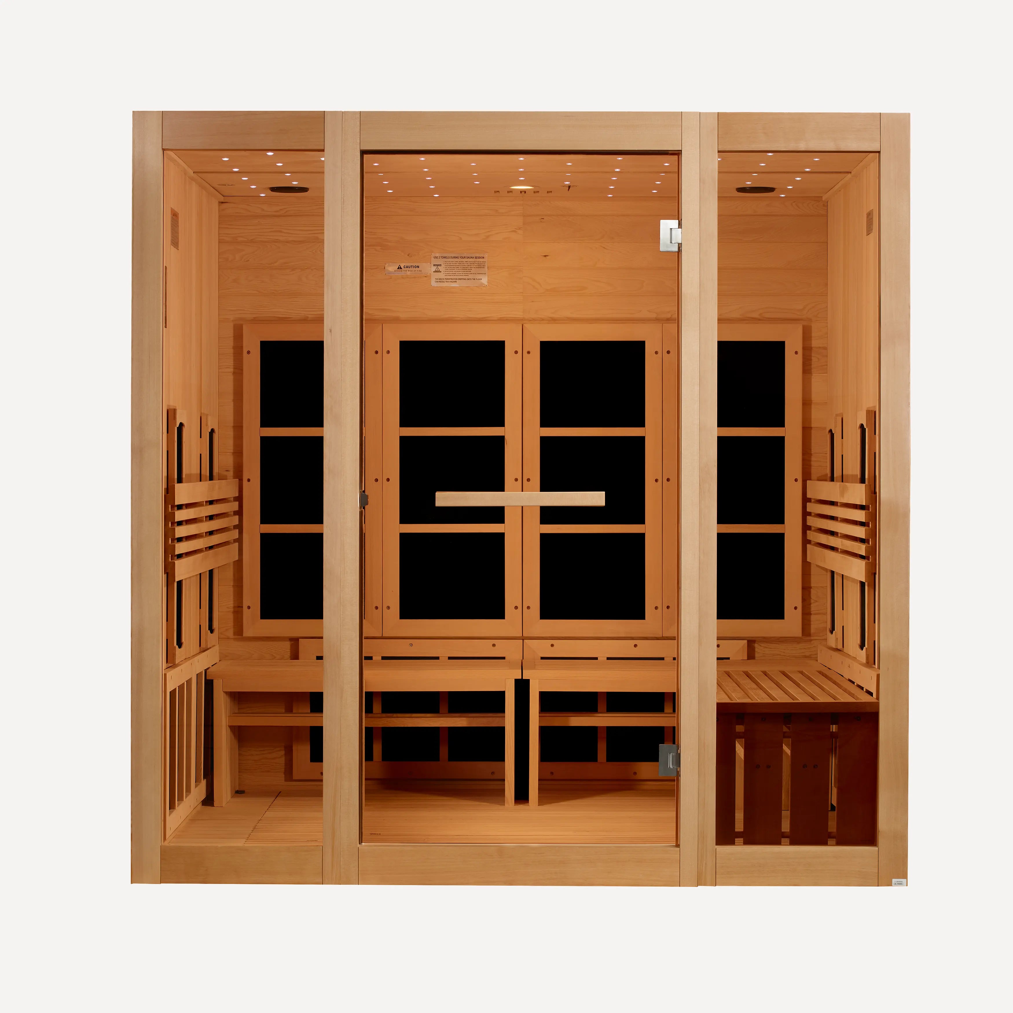 2026 Golden Designs Catalonia 8-Person Full Spectrum Sauna