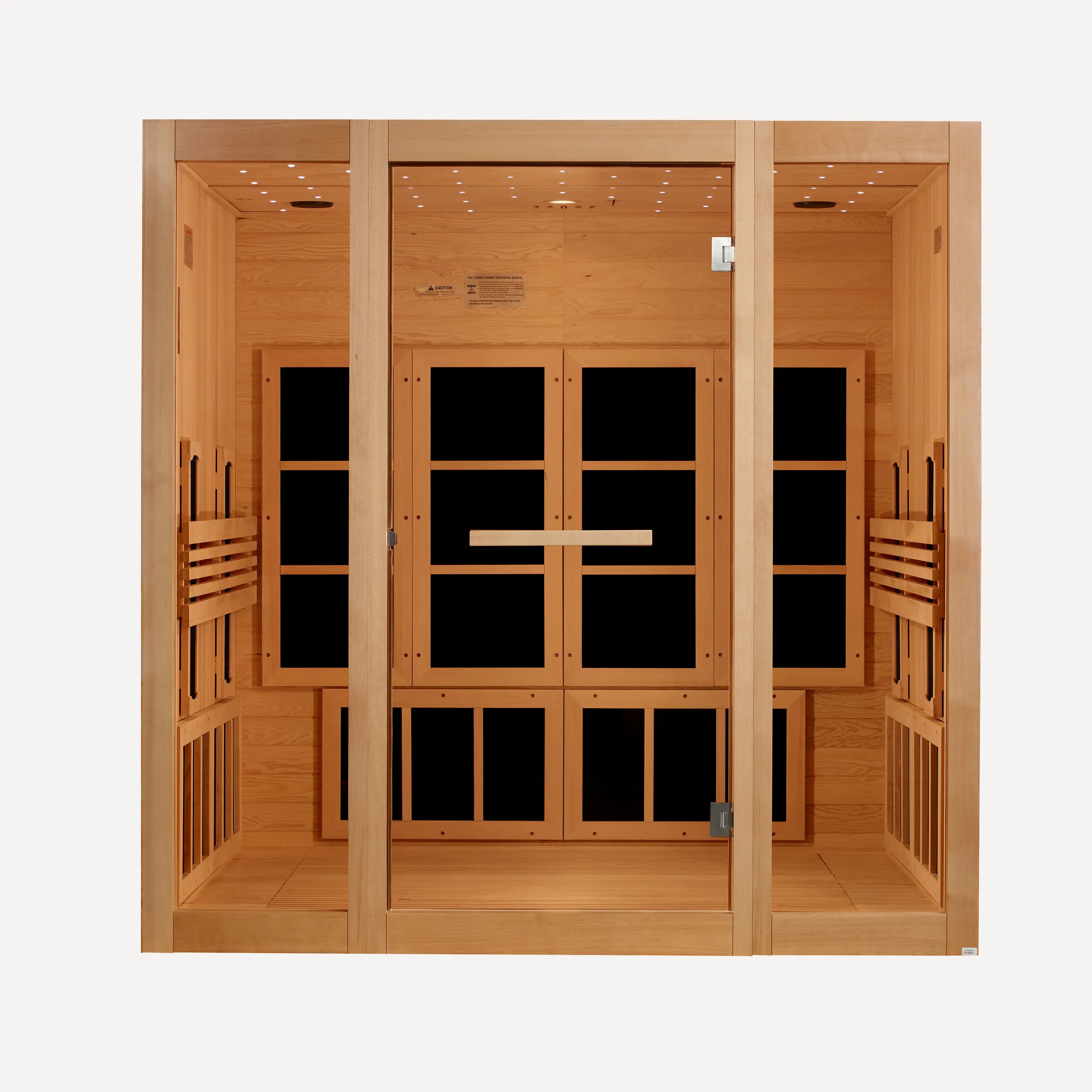 2026 Golden Designs Catalonia 8-Person Full Spectrum Sauna