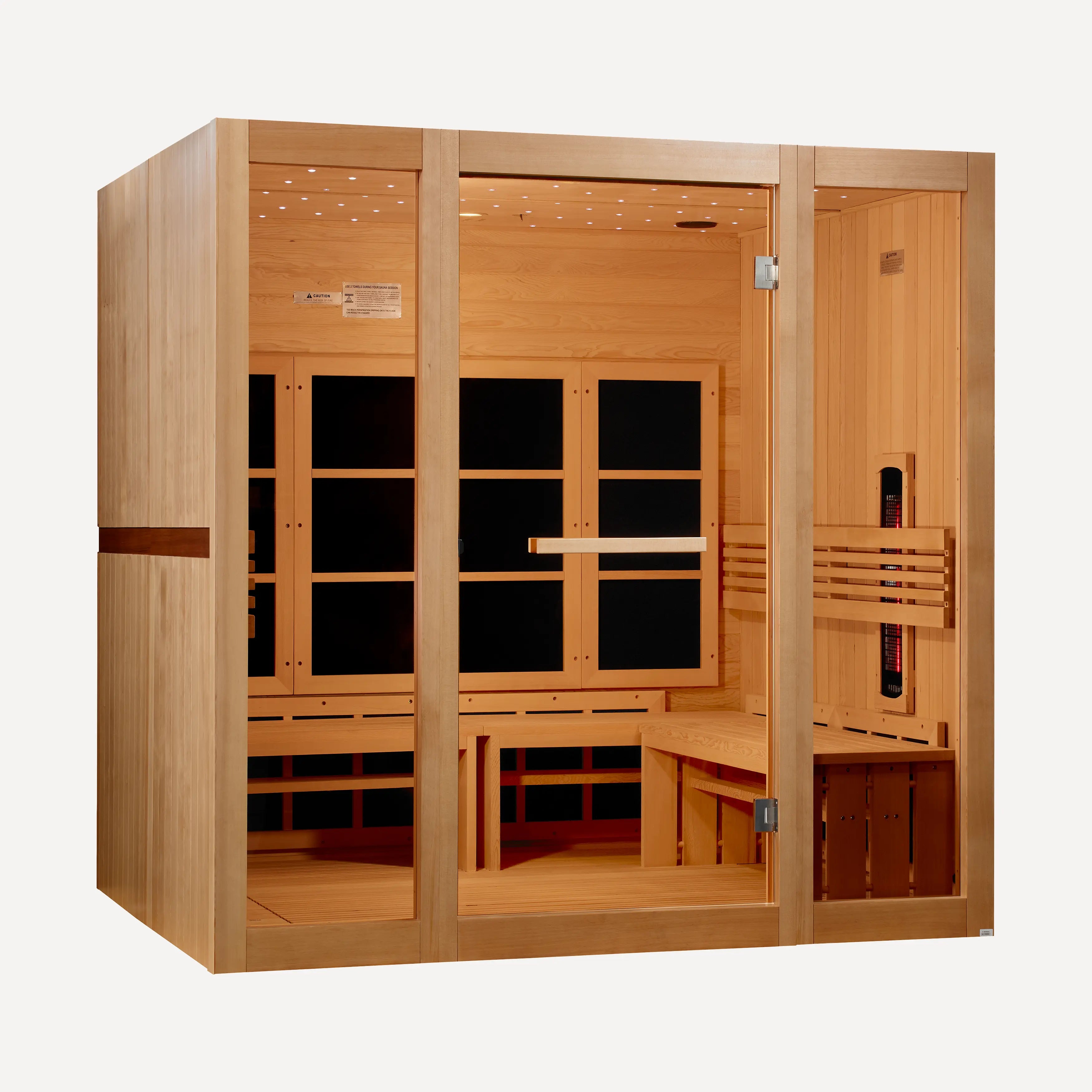 2026 Golden Designs Catalonia 8-Person Full Spectrum Sauna