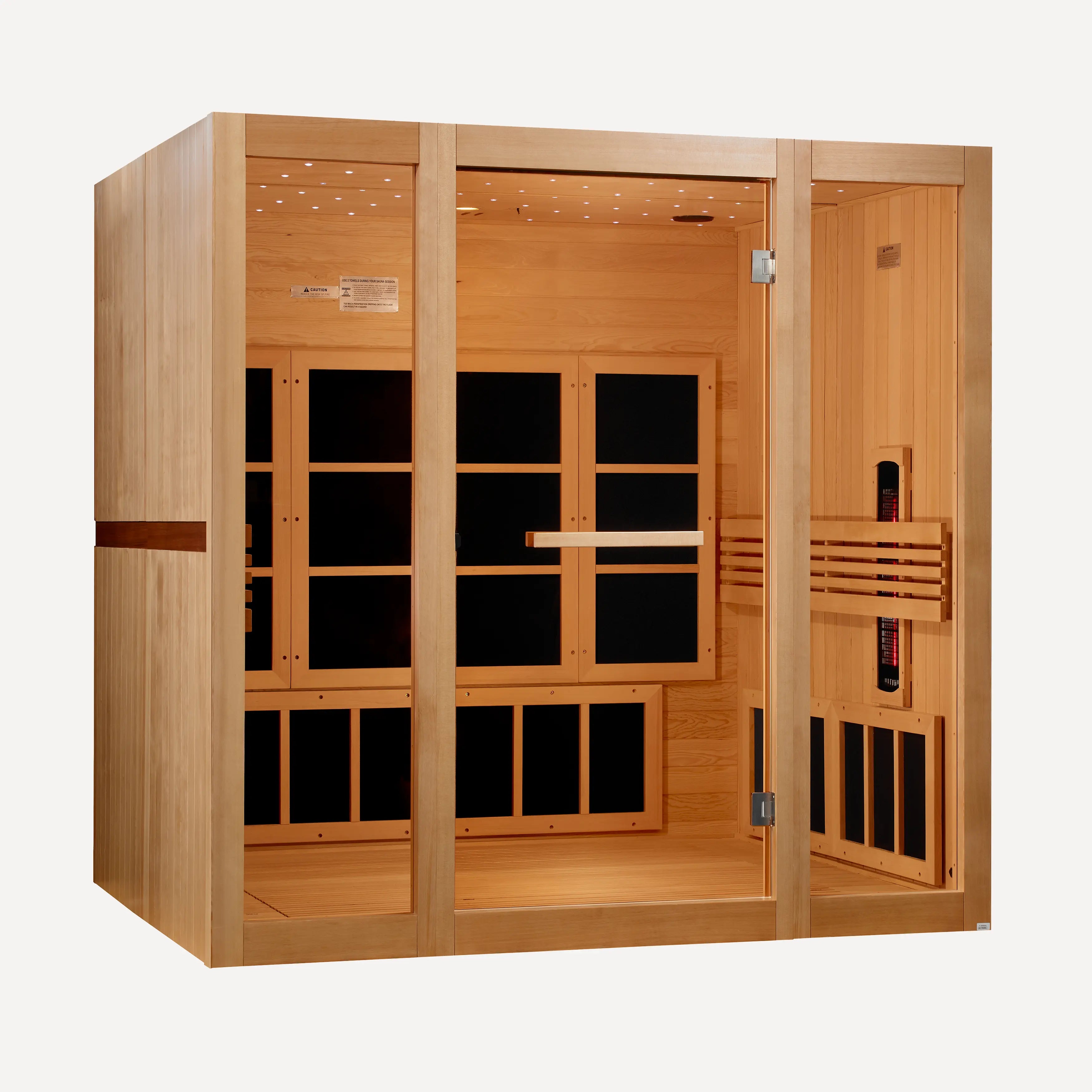 2026 Golden Designs Catalonia 8-Person Full Spectrum Sauna