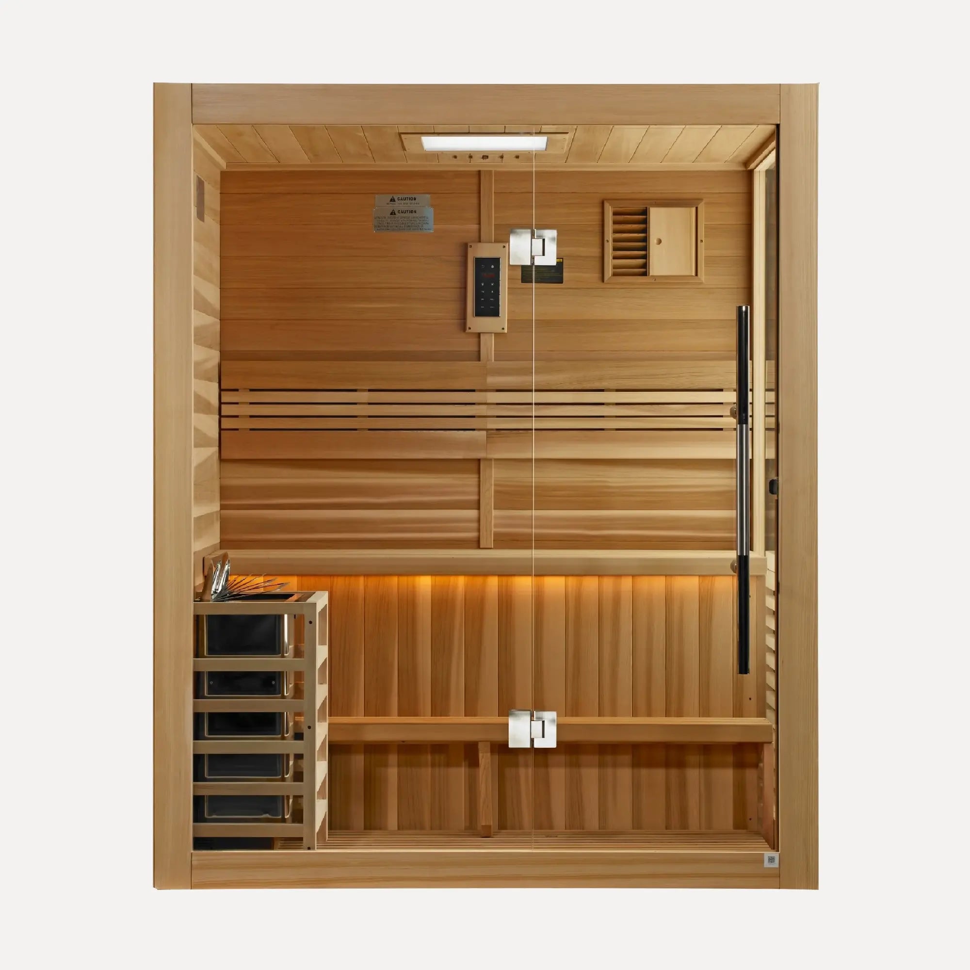 Golden Designs Hanko 2-Person Indoor Traditional Sauna