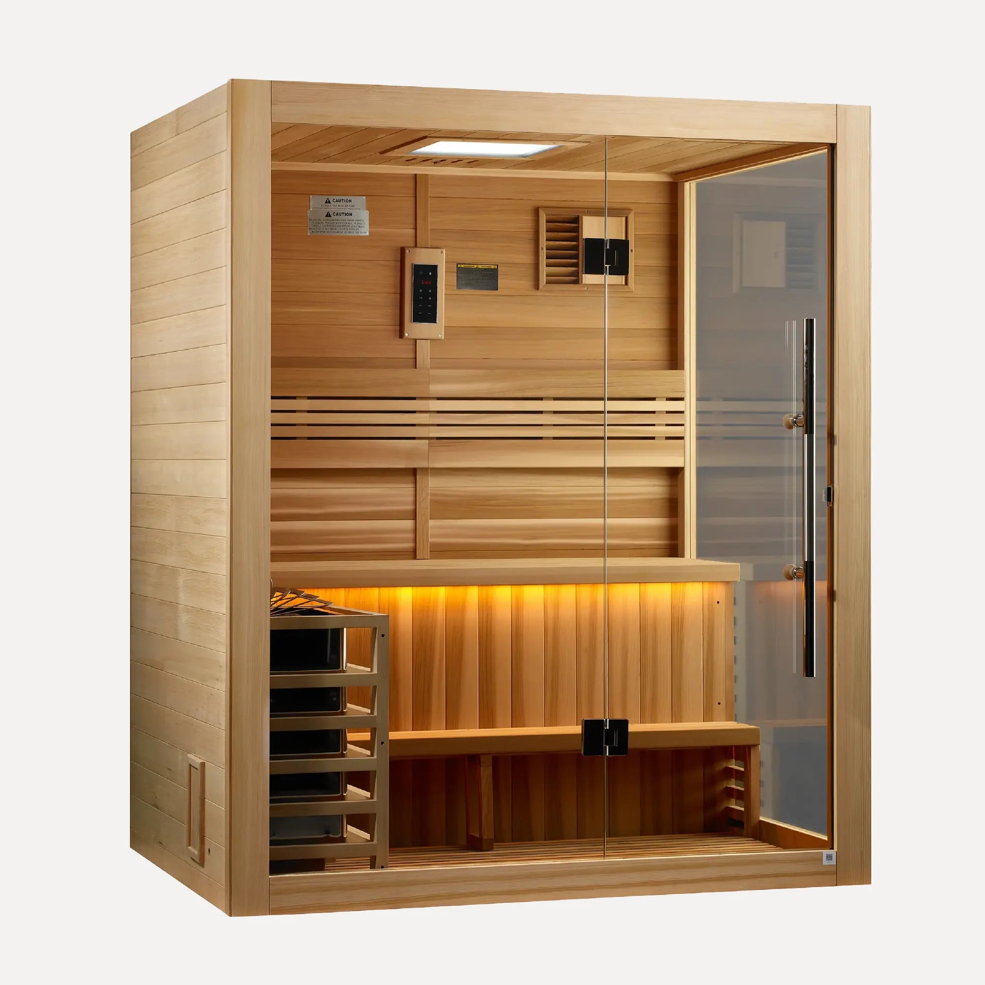 Golden Designs Hanko 2-Person Indoor Traditional Sauna