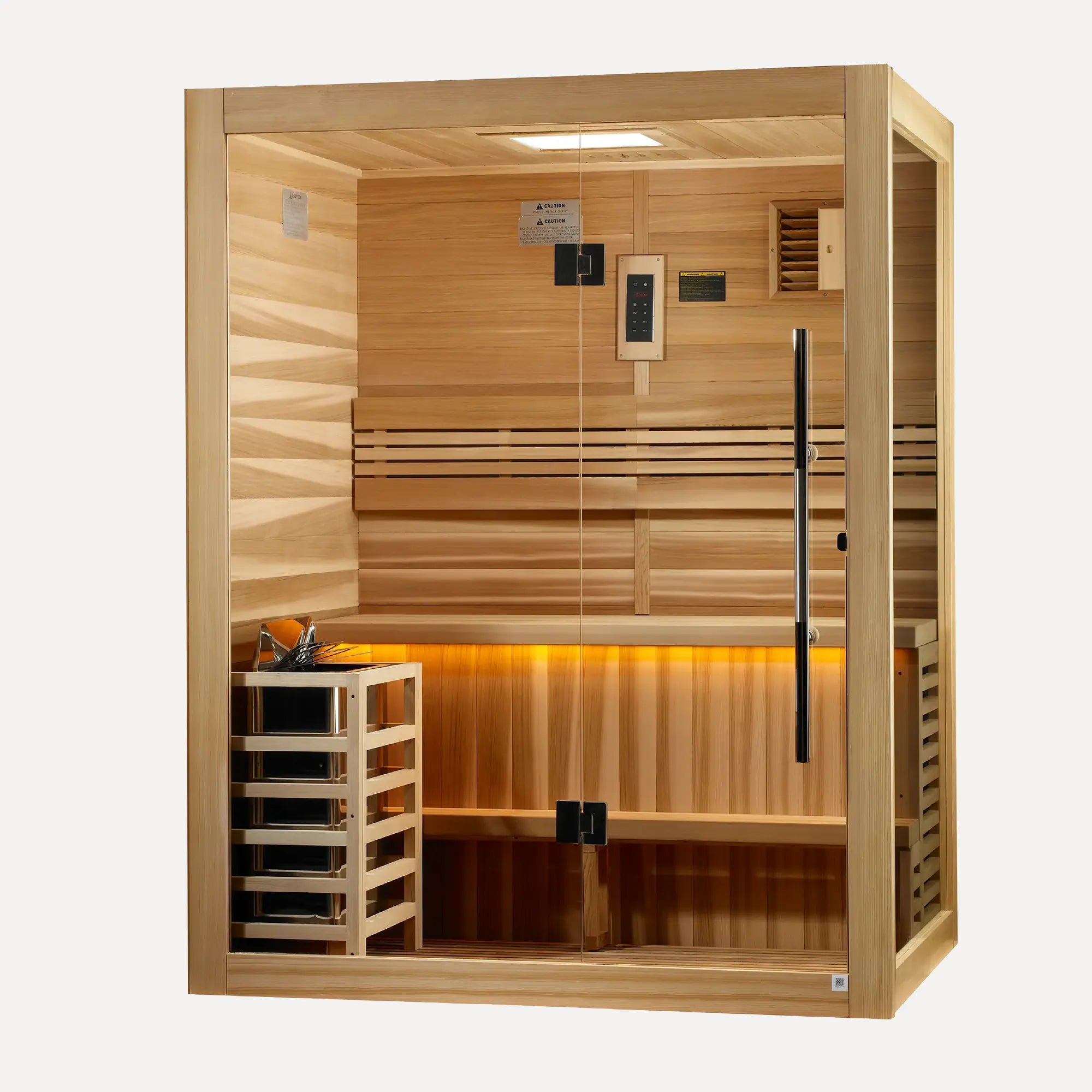 Golden Designs Hanko 2-Person Indoor Traditional Sauna