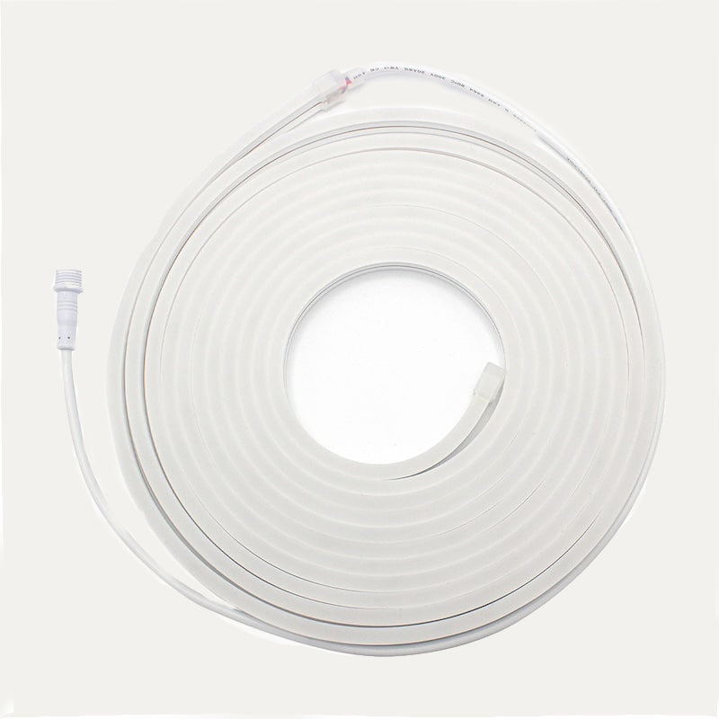 Coiled PROSAUNAS 16-ft flexible sauna LED strip with waterproof connector